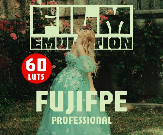 60 LUTs 16MM FUJIFILM FPE Film Emulation for Professional Color Grading Photo & Video Editing