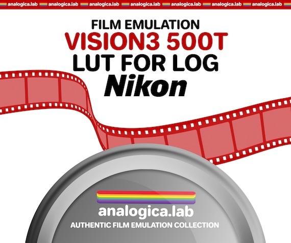 LUT KODAK VISION3 500T 35MM Film Simulation for Professional Color Grading Bmpcc Cameras filetype: .cube for Nikon N-Log Film Emulation