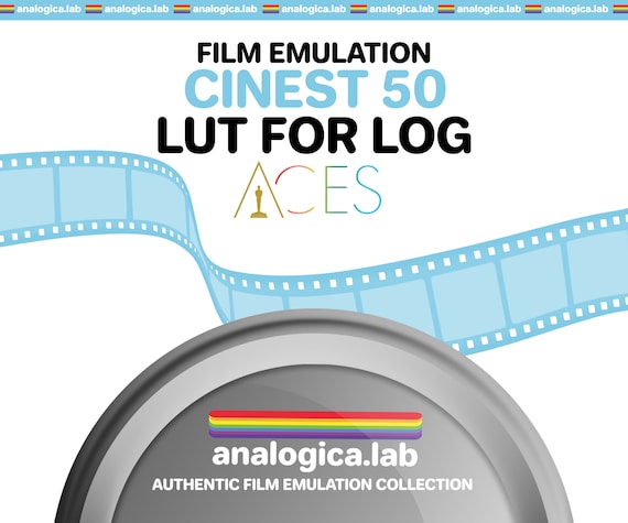 LUT CINEST 50 35MM Film Simulation for Professional Color Grading VideoLut PhotoLut filetype: .cube for ACES ACEScct Film Emulation