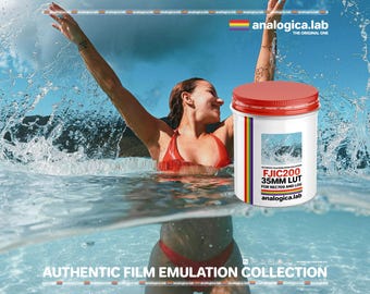 LUT FUJICOLOR C200 35MM - Cube Lut For Rec709 & LOG - Film Emulation developed by analogicalab