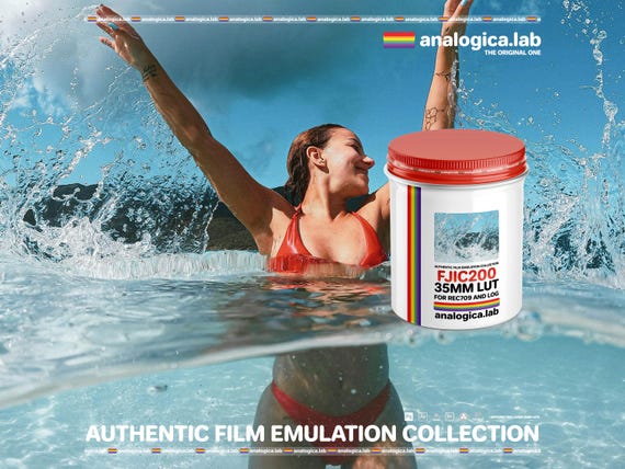 LUT FUJICOLOR C200 35MM - Cube Lut For Rec709 & LOG - Film Emulation developed by analogicalab