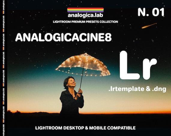 Lightroom Preset: CINEST 800 35MM Film Simulation - Desktop & Mobile - For Professional Photography