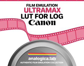 Film Emulation LUT - Canon Log3 - For Professional Filmmaking and Photography 