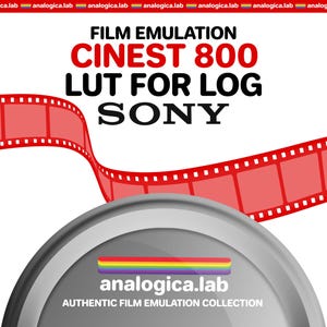 LUT CINEST 800 35MM Film Simulation, Professional Color Grading VideoLut PhotoLut filetype: .cube for Sony S-Log3 Film Emulation