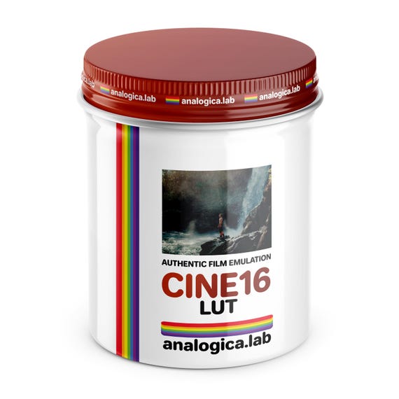 LUT CINE16 16MM Film Simulation Professional Color Grading VideoLut PhotoLut filetype: .cube for Rec709 Film Emulation