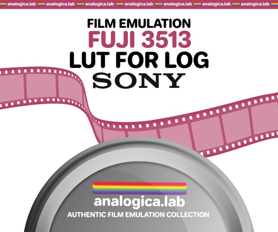 LUT Fuji 3513 35MM Film Simulation, Professional Color Grading VideoLut PhotoLut filetype: .cube for SONY SLog3 Film Emulation
