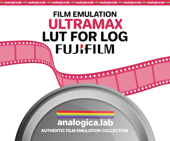 LUT KODAK UltraMax, 35MM Film Simulation, Professional Color Grading VideoLut PhotoLut filetype: .cube for FUJI F-Log2 Film Emulation