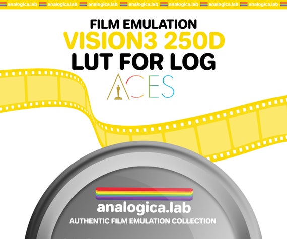 LUT KODAK VISION3 250D 35MM Film Simulation for Professional Color Grading VideoLut PhotoLut filetype: .cube for ACES ACEScct Film Emulation