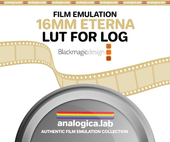LUT FujiFilm ETERNA 500 16MM Film Simulation for Professional Color Grading Bmpcc Cameras filetype: .cube for BMD Gen5 Film Emulation