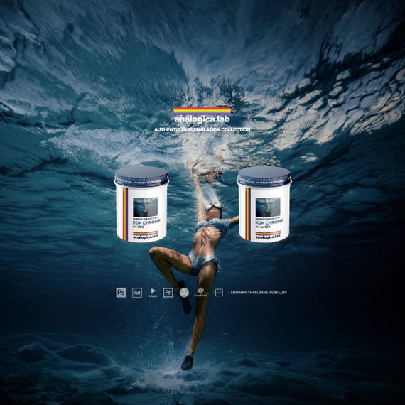 LUT KODAK CHROME 35MM Film Simulation, Professional Color Grading, VideoLut, PhotoLut, filetype: .cube for Log, Rec709, LUTs, Lut Presets