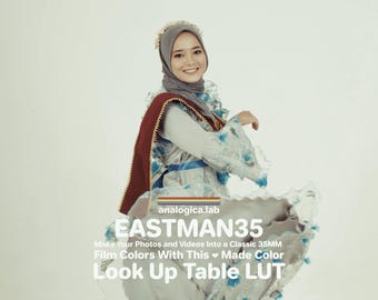 LUT Eastman 5247 35MM Film Simulation Professional Color Grading VideoLut PhotoLut filetype: .cube for Rec709 & LOG Film Emulation