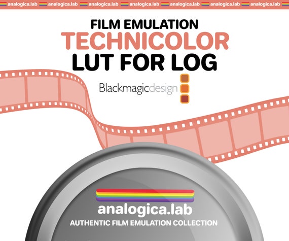 LUT TECHNICOLOR Film Simulation for Professional Color Grading Bmpcc Cameras filetype: .cube for BMD Gen5 Film Emulation