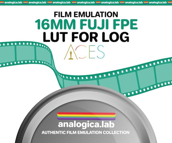 LUT Super16 Fuji FPE 16MM Film Simulation for Professional Color Grading VideoLut PhotoLut filetype: .cube for ACES ACEScct Film Emulation