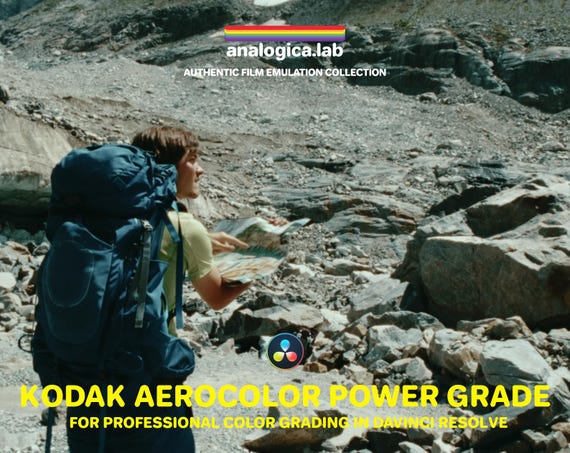 AeroColor PowerGrade By analogica.lab Film Emulation LUTs & Grading Tools