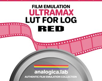 Film Emulation LUT - RED Log3G10 - Red - Nikon Zr - For Professional Filmmaking and Photography 