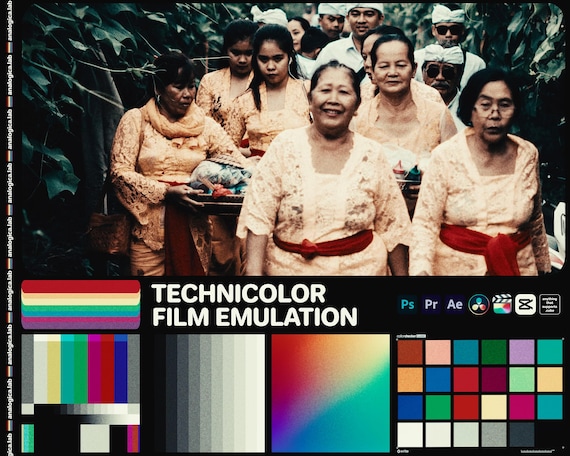 LUT TECHNICOLOR 16MM - LUT - developed by analogica - analogicalab