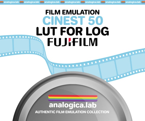 LUT CINEST 50 35MM Film Simulation, Professional Color Grading VideoLut PhotoLut filetype: .cube for FUJI F-Log2 Film Emulation