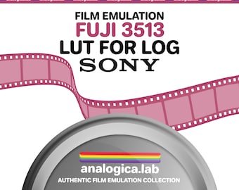 Film Emulation LUT - Sony SLog3 - For Professional Filmmaking and Photography 