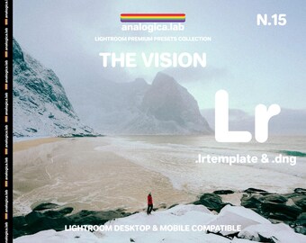 THE VISION 35MM Film Lightroom Preset: Desktop & Mobile (Digital Download .lrtemplate / .dng ) For Professional Photography
