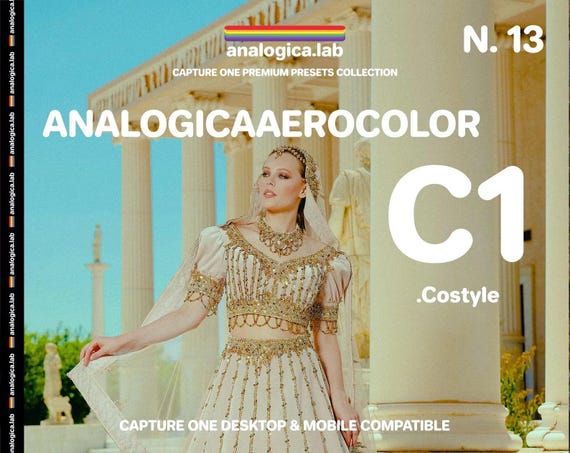 35MM KODAK AEROCOLOR - Capture One Style - Desktop & Mobile Pc Mac iPad Pro C1 Preset .costyle