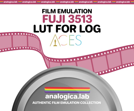 LUT Fuji 3513 35MM Film Simulation for Professional Color Grading VideoLut PhotoLut filetype: .cube for ACES ACEScct Film Emulation
