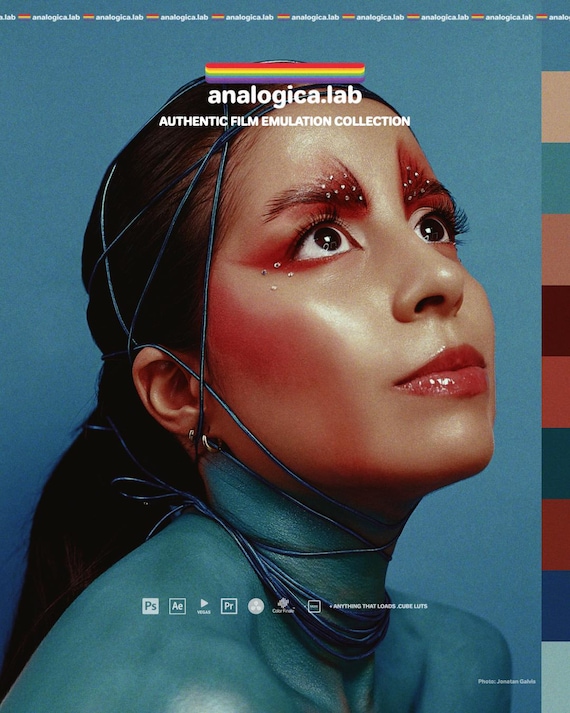 LUT AEROCOLOR 35MM Film Emulation, Professional Color Grading, VideoLut, PhotoLut, filetype: .cube LUTs for Rec709 & LOG