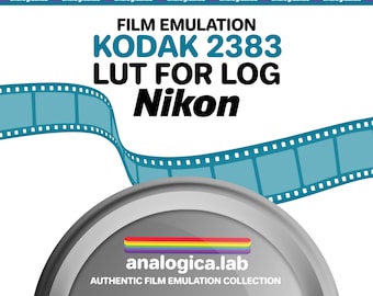 Film Emulation LUT - Nikon N-Log - For Professional Filmmaking and Photography 