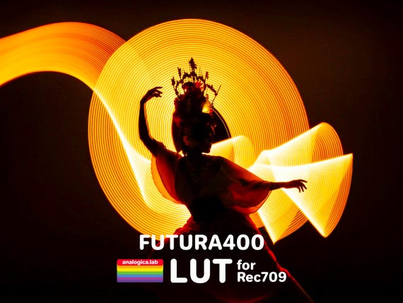 LUT FUTURA 400 35MM Film Simulation Professional Color Grading VideoLut PhotoLut filetype: .cube for Rec709 Film Emulation