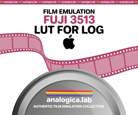 LUT Fuji 3513 35MM Film Simulation, Professional Color Grading VideoLut iPhone filetype: .cube for Apple LOG Film Emulation