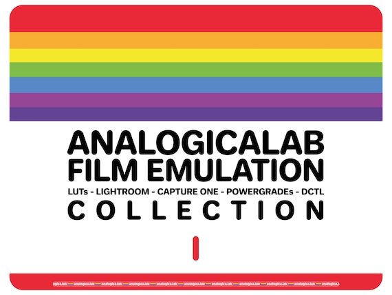ANALOGICALAB FILM EMULATION - Collection I - LUTs Lightroom Capture One PowerGrades DCTLs