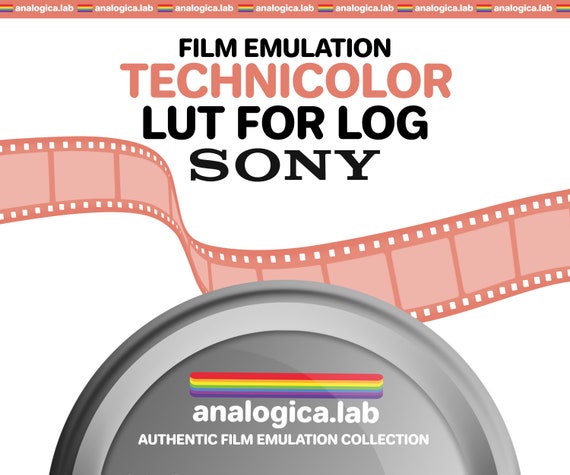 LUT TECHNICOLOR Film Simulation, Professional Color Grading VideoLut PhotoLut filetype: .cube for SONY SLog3 Film Emulation
