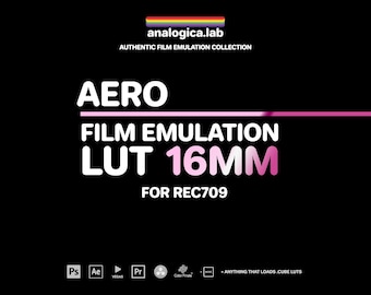 16MM Kodak AEROCOLOR - Film Emulation LUT