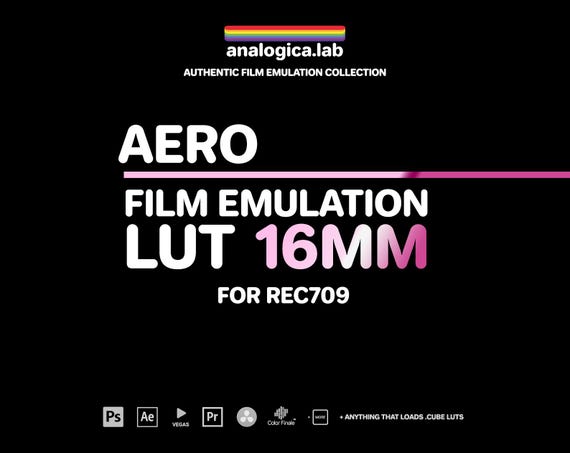 16MM Kodak AEROCOLOR - Film Emulation LUT
