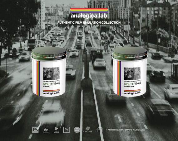 LUT SVEMA 35MM - Cube Lut For Rec709 & LOG - Film Emulation developed by analogicalab