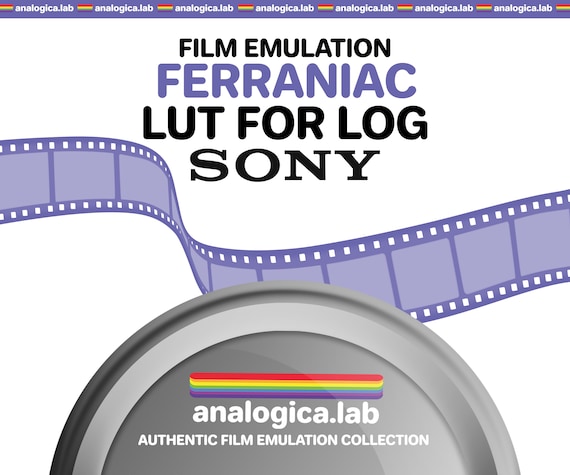 LUT FERRANIACOLOR 35MM Film Simulation, Professional Color Grading VideoLut PhotoLut filetype: .cube for SONY SLog3 Film Emulation