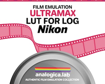 Film Emulation LUT - Nikon N-Log - For Professional Filmmaking and Photography 