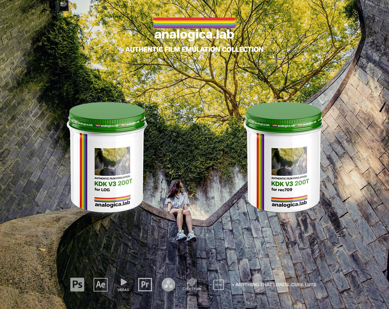 35MM Kodak Vision3 200T Film Emulation LUTs by analogicalab