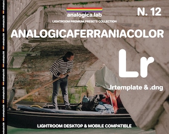Lightroom Preset FERRANIACOLOR 16MM Film Emulation Desktop & Mobile | Lightroom Presets .lrtemplate .dng | analogica.lab #12