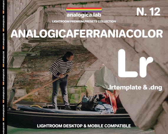 Lightroom Preset FERRANIACOLOR 16MM Film Emulation Desktop & Mobile | Lightroom Presets .lrtemplate .dng | analogica.lab #12
