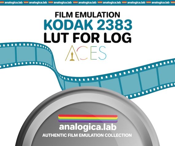 LUT KODAK 2383 D55 D60 D65 35MM Film Simulation Professional Color Grading VideoLut PhotoLut filetype: .cube for ACES ACEScct Film Emulation