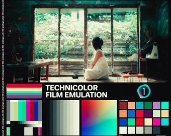 Capture One Preset TECHNICOLOR Film Simulation Premium Desktop & Mobile Pc Mac iPad Pro | C1 Presets .costyle | analogica.lab