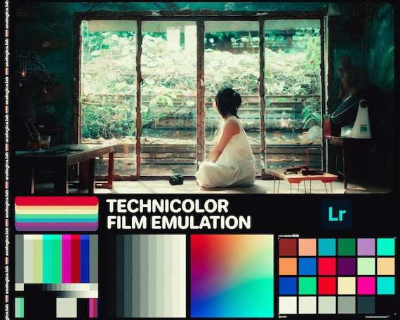 Lightroom Preset TECHNICOLOR Film Simulation Premium Desktop & Mobile | Lightroom Presets .lrtemplate / .dng | analogica.lab