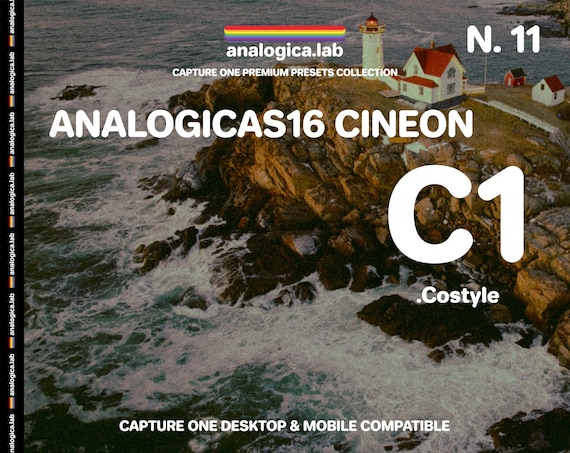 Capture One Preset CINEON 16MM Film Simulation Premium Desktop & Mobile Pc Mac iPad Pro | C1 Presets .costyle | analogica.lab #11