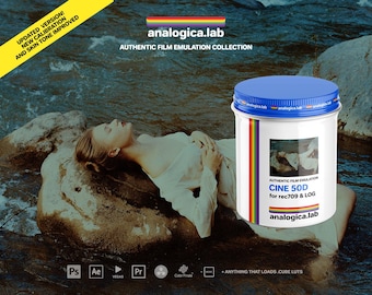 35MM CINEST 50 - Film Emulation LUTs for Rec709 & LOG - For Professional Filmmaking and Photography 