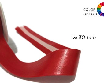 1.18-Inch Leather Bias Tape - 30 mm Leatherette Edge - Easy To Sew - Premium Quality
