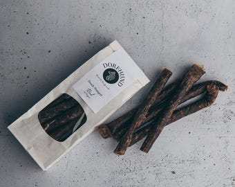 100% RIND OREGANO Snack Stangerl für Hunde! Proteinreich & natürlich | Getreidefrei, unterstützt Verdauung + ohne Zusatzstoffe DORFHUND