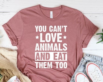 I Love Corazón Vegano alimentos Rosa Niños Camiseta