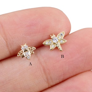 Honey b gold earrings sales