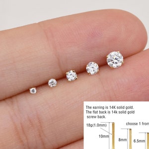 Flat diamond earrings hotsell