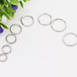 14K Solid White Gold Hinged Clicker Hoop Huggie Hoop Cartilage Earring Conch Hoop Helix Hoop Nose Hoop 18g 16g Piercing Jewelry Body Jewelry imagem 8